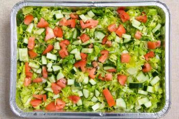 Green salad - Tray